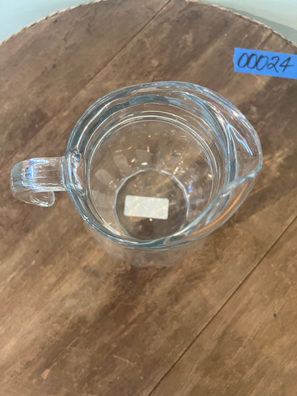 Clear Glass Pitcher