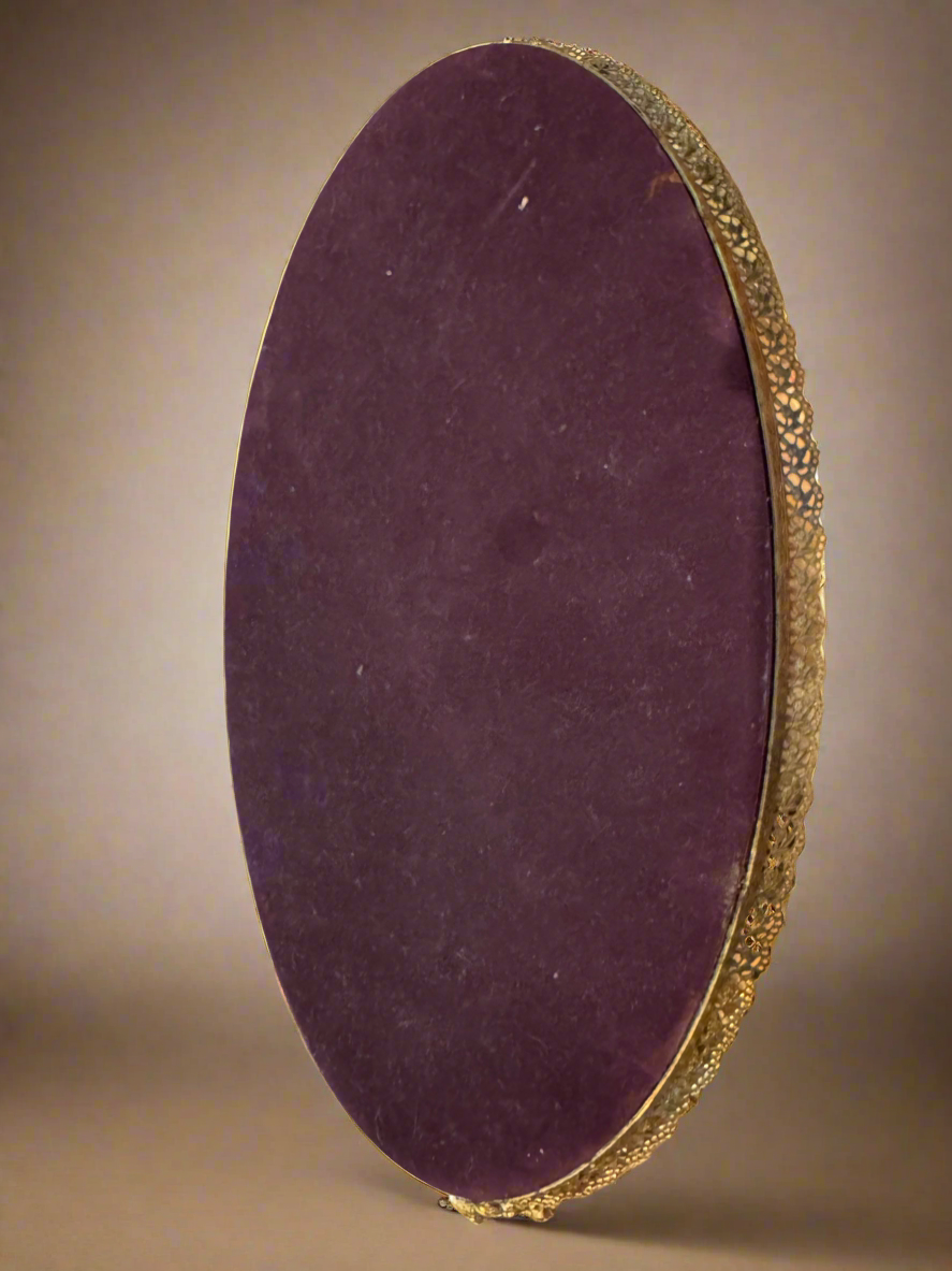 Vanity Tray & Wall Mirror
