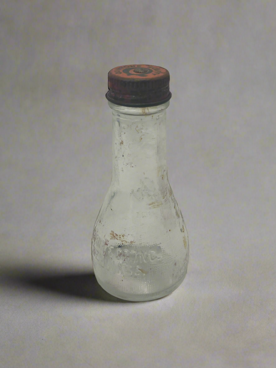 Vintage Scuffy Shoe Polish Bottle