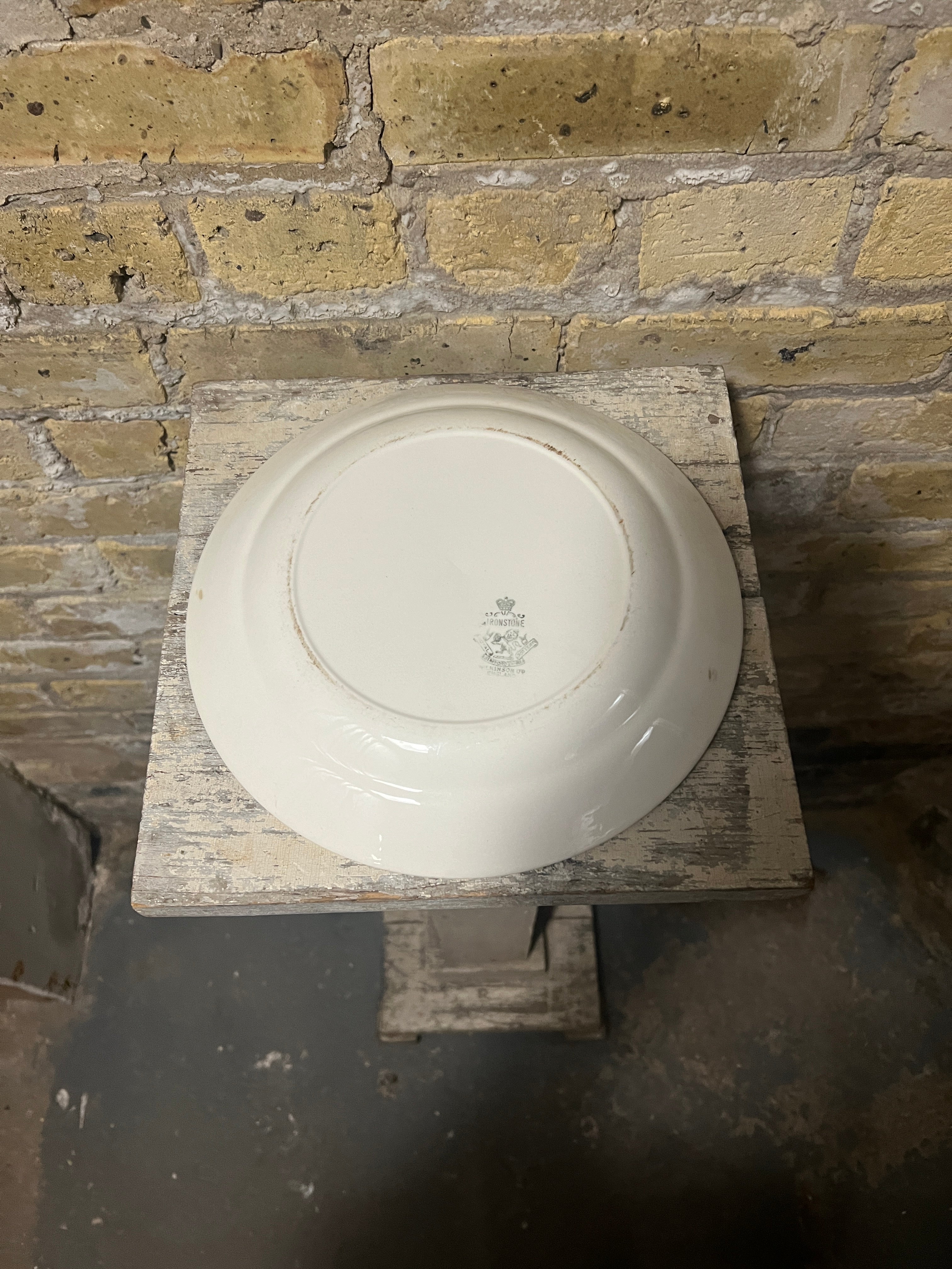 Royal Staffordshire Pottery Ironstone Plate