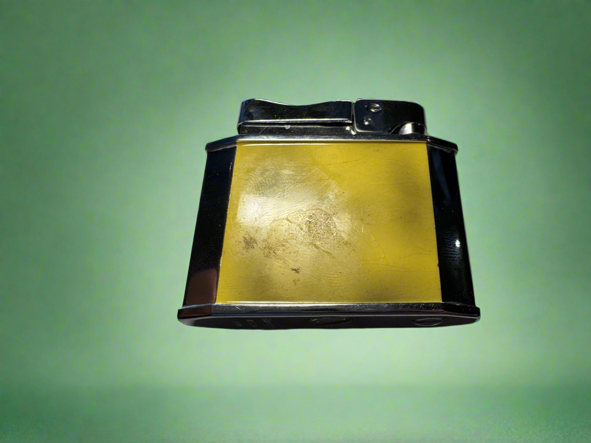Rogers Ornate Detailed Yellow Lighter