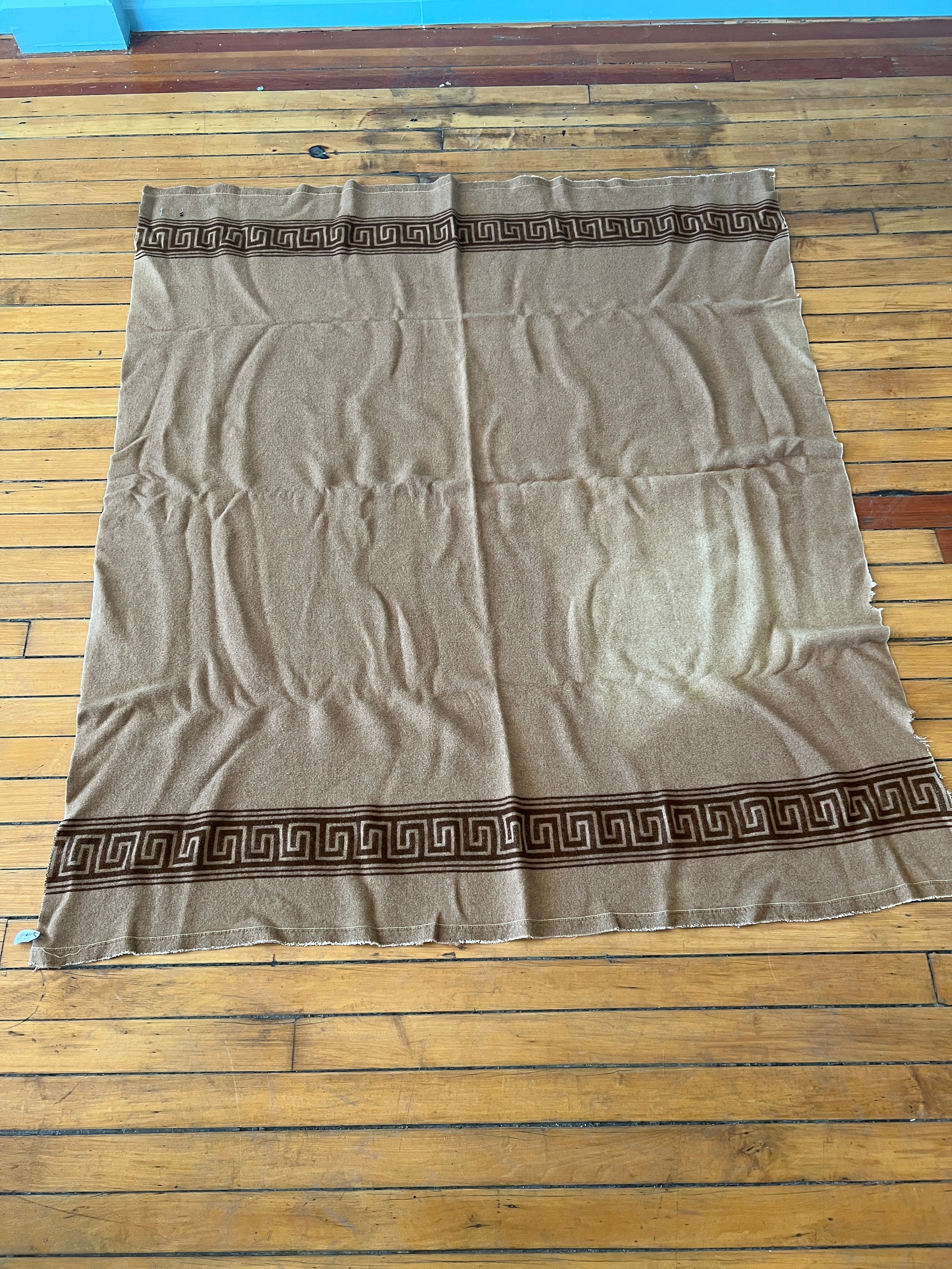 Greek Key Throw Blanket