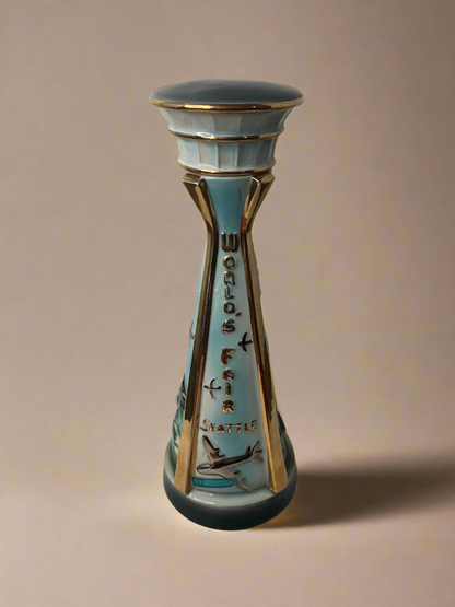 1962 Jim Beam Seattle Worlds Fair Space Needle Decanter