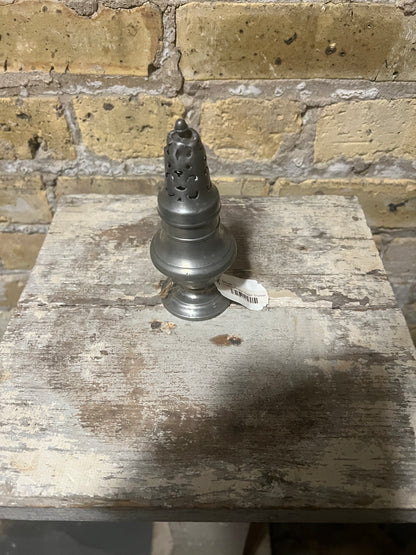 English Pewter Sugar Shaker