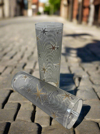 Libby Gold Atomic Tall Tumblers (Set of 4)