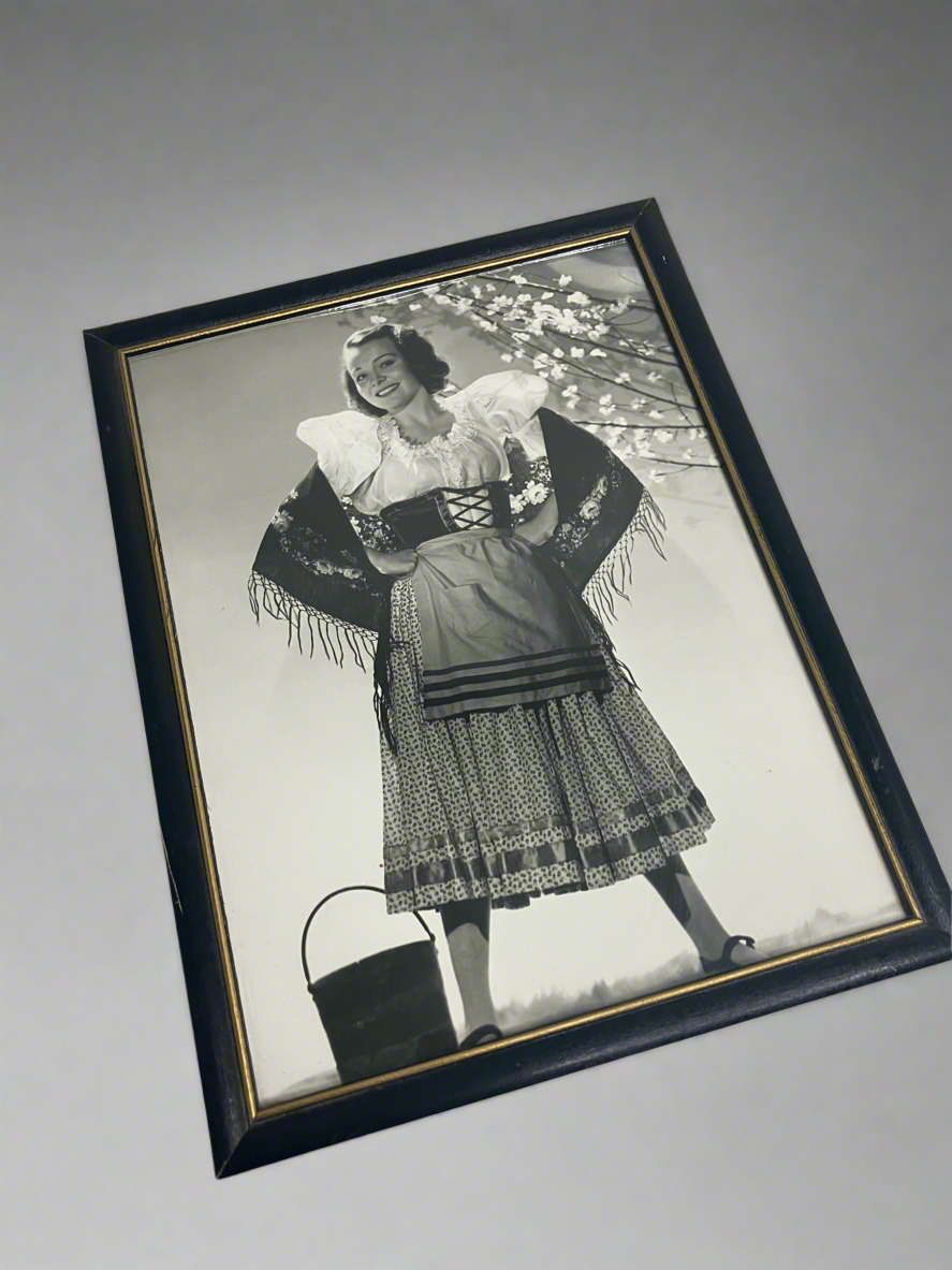 RARE Original Rita Hayworth Folkloric Costume Photograph