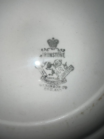 Royal Staffordshire Pottery Ironstone Plate