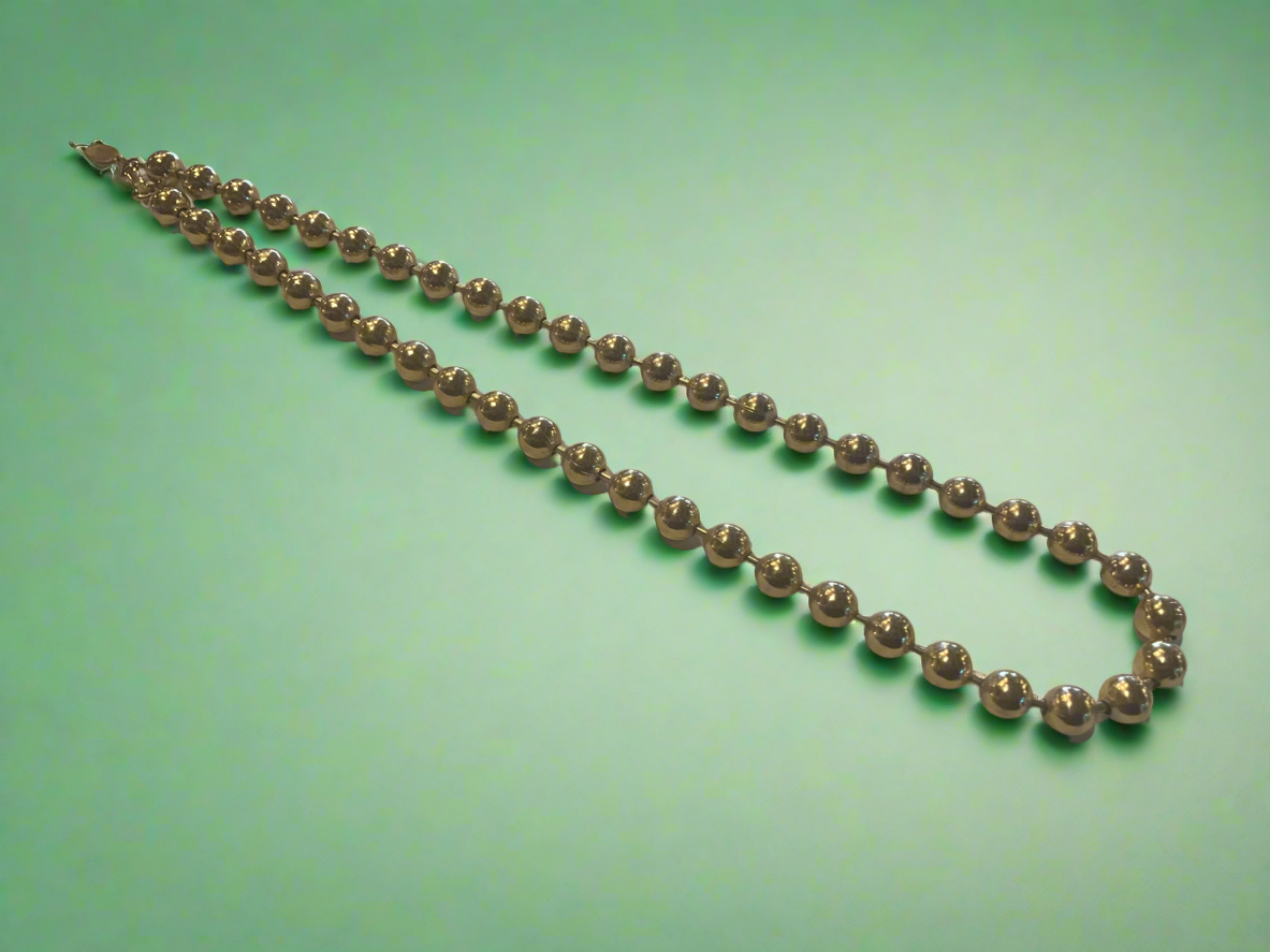 Park Lane Gold Beaded Necklace