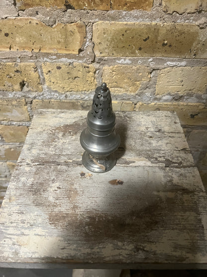 English Pewter Sugar Shaker