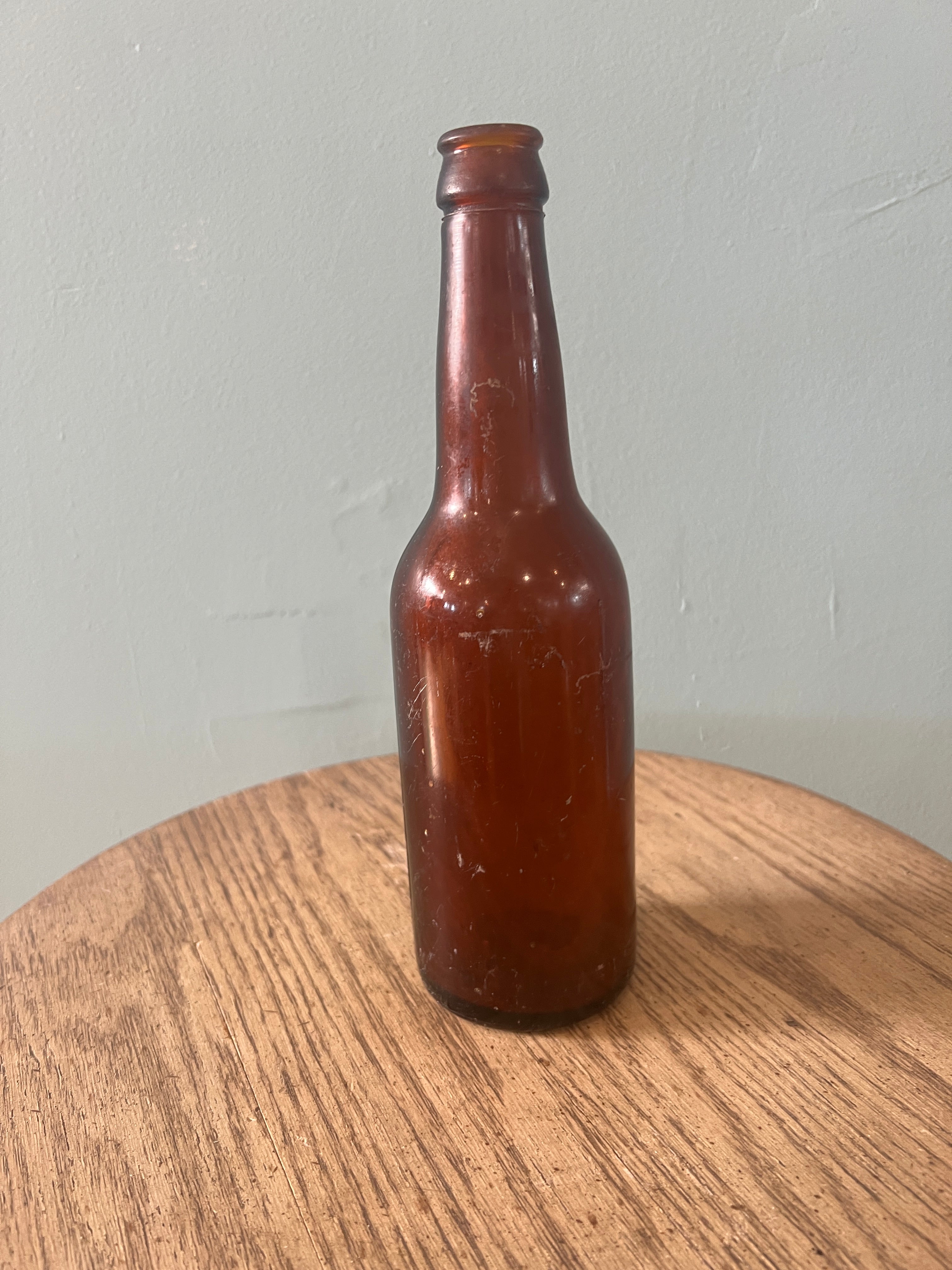 Amber Beer Bottle