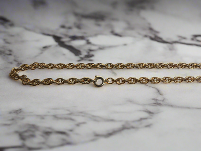 MJM Gold Toned Clock Brooch/Necklace