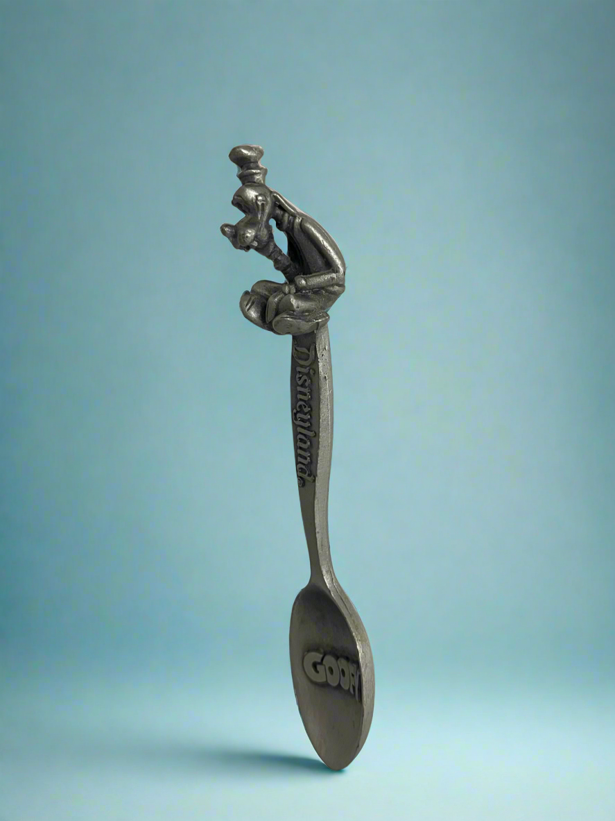 Vintage Disneyland Pewter Goofy Collectible Spoon