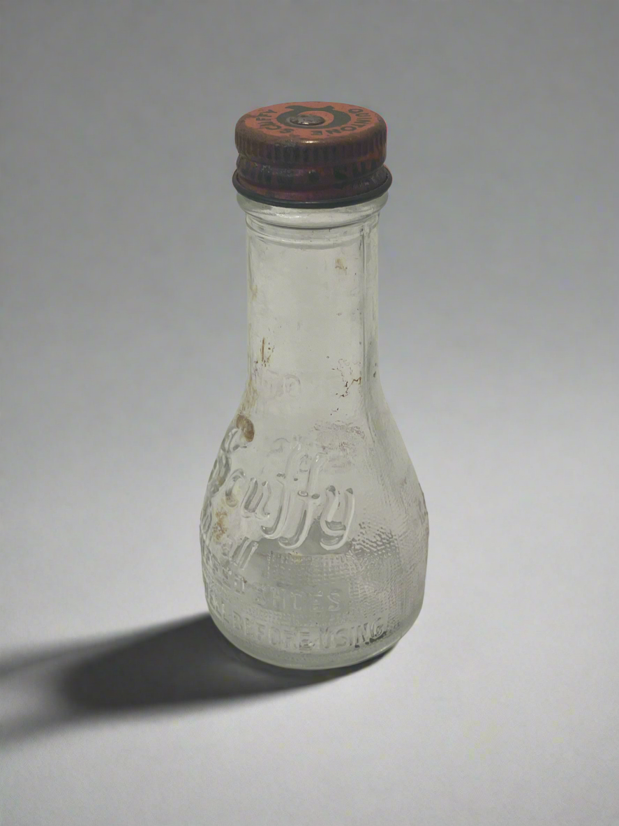 Vintage Scuffy Shoe Polish Bottle