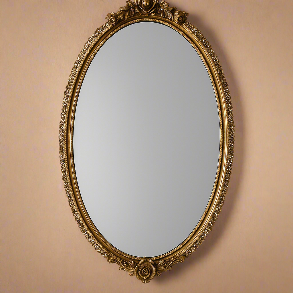 Vanity Tray & Wall Mirror