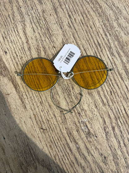 Vintage Orange Sunglasses