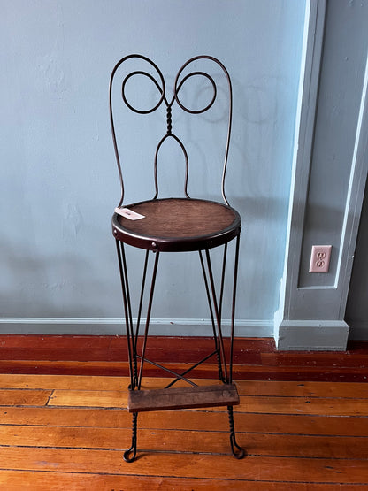 Tall Ice Cream Parlor Bar Stool