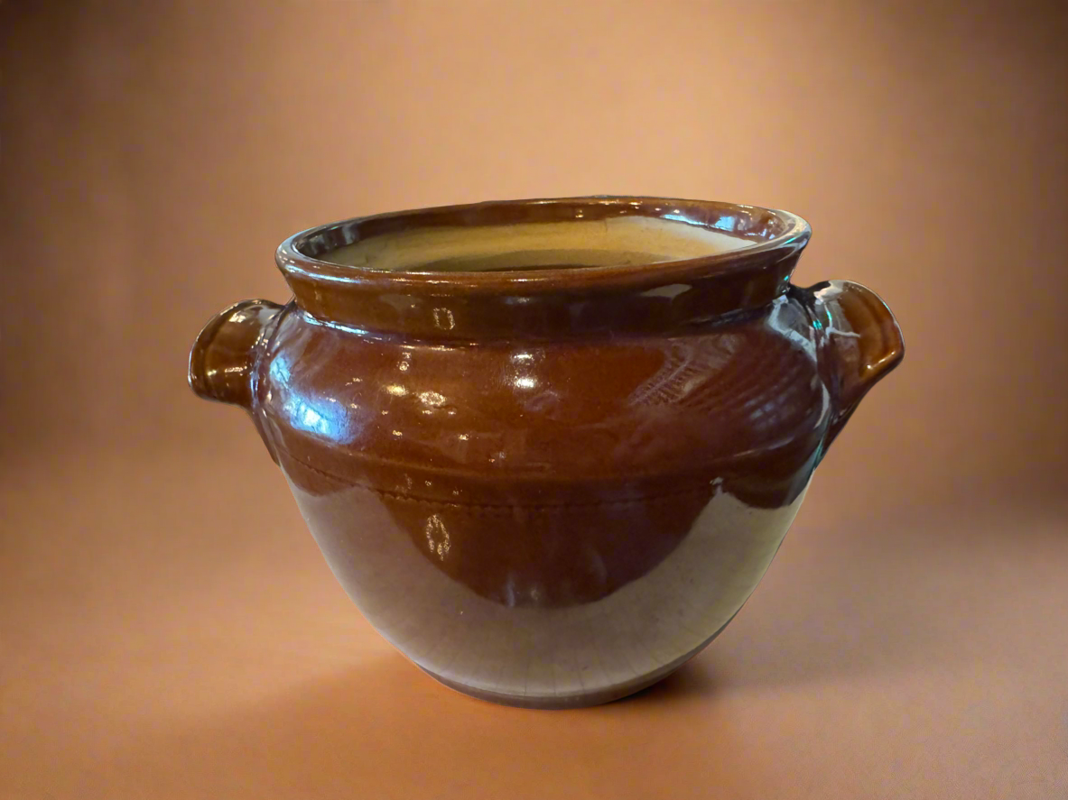 Pearson's Of Chesterfield Brown Glazed Stoneware Pot
