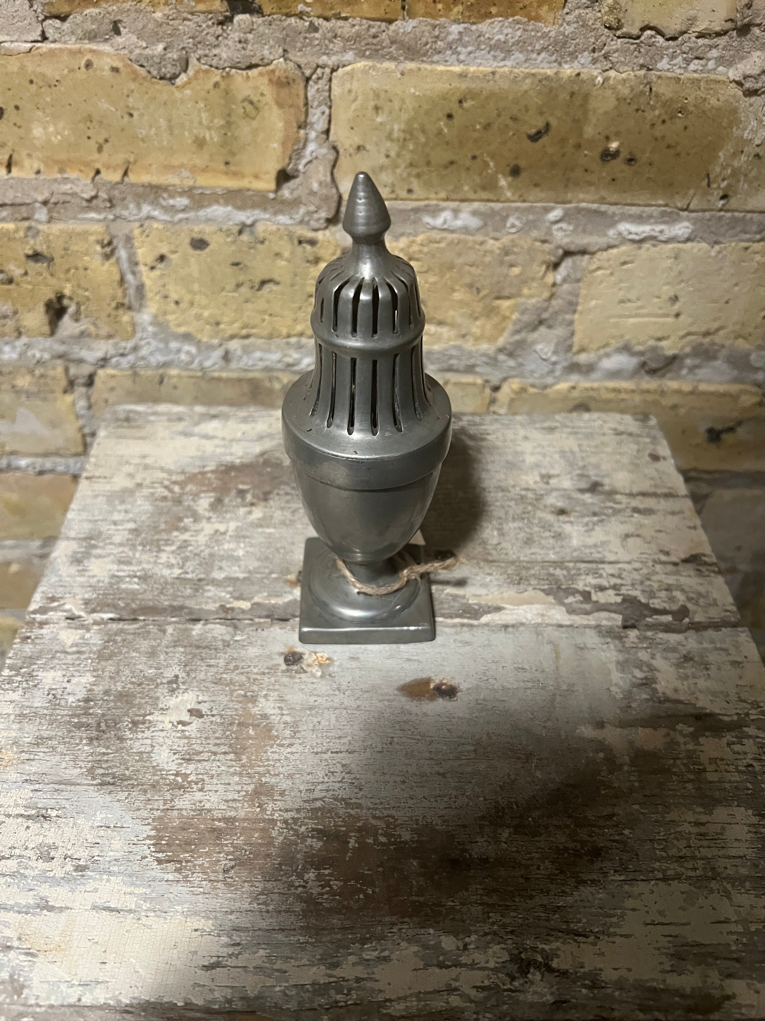 English Pewter Sugar Shaker