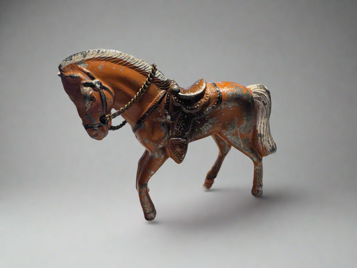 Vintage Small Metal Horse