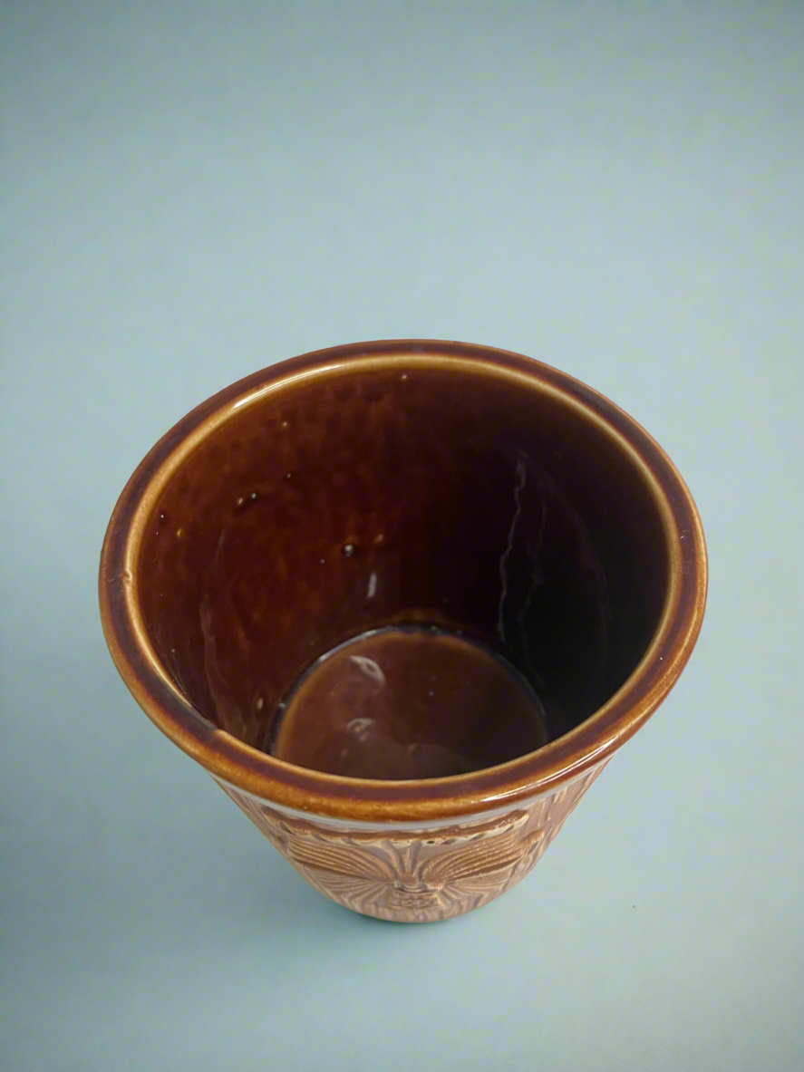 Vintage Ceramic Tiki Cup