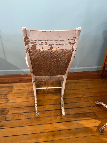 Vintage Wicker Rocker