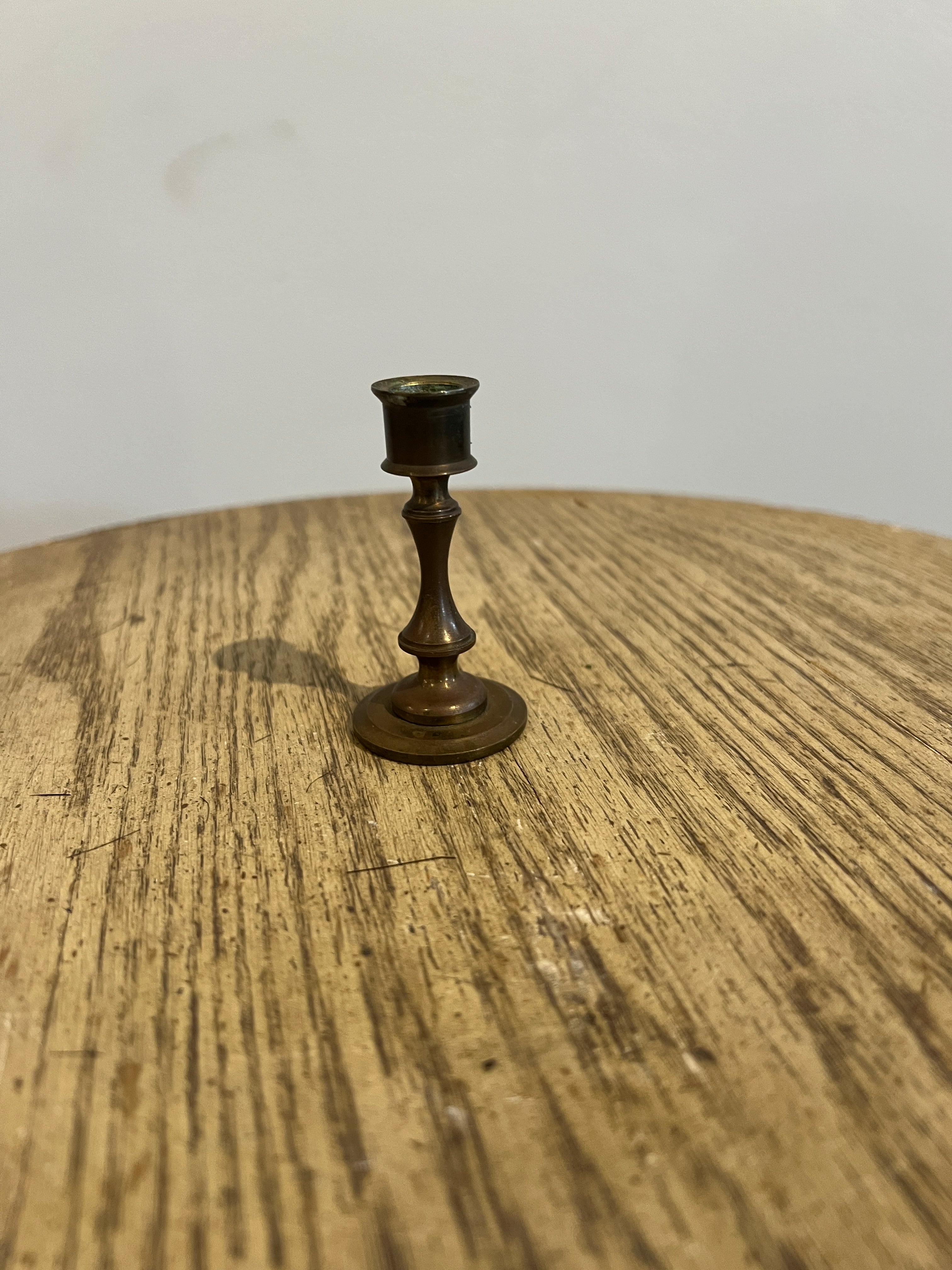 Mini Brass Candlestick