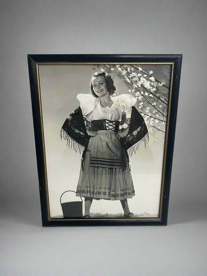 RARE Original Rita Hayworth Folkloric Costume Photograph