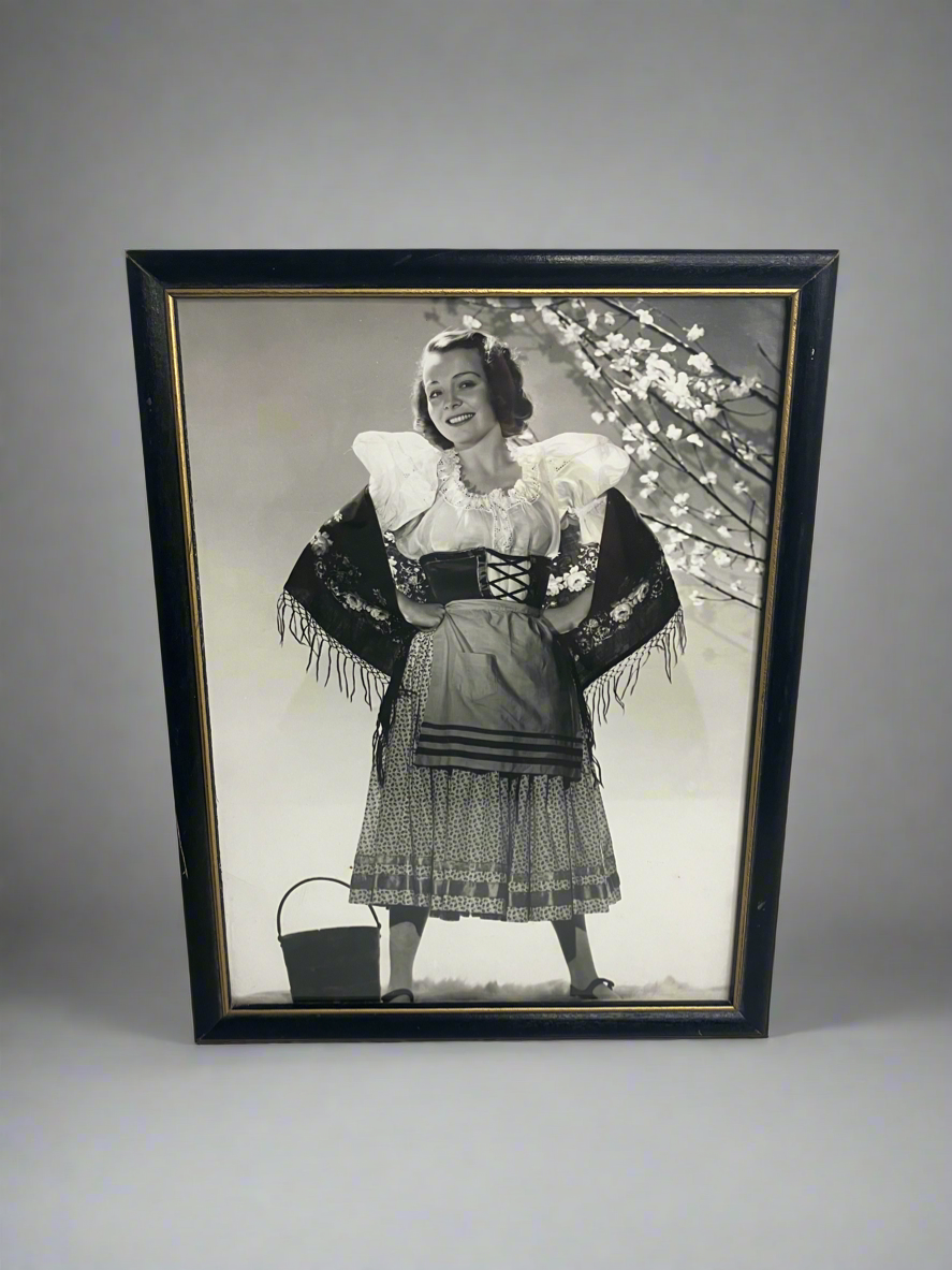 RARE Original Rita Hayworth Folkloric Costume Photograph