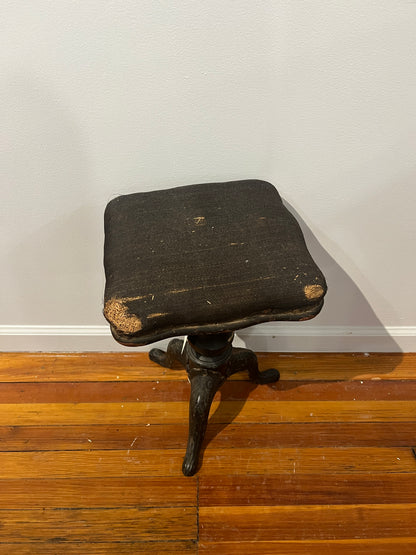 Antique Piano Stool