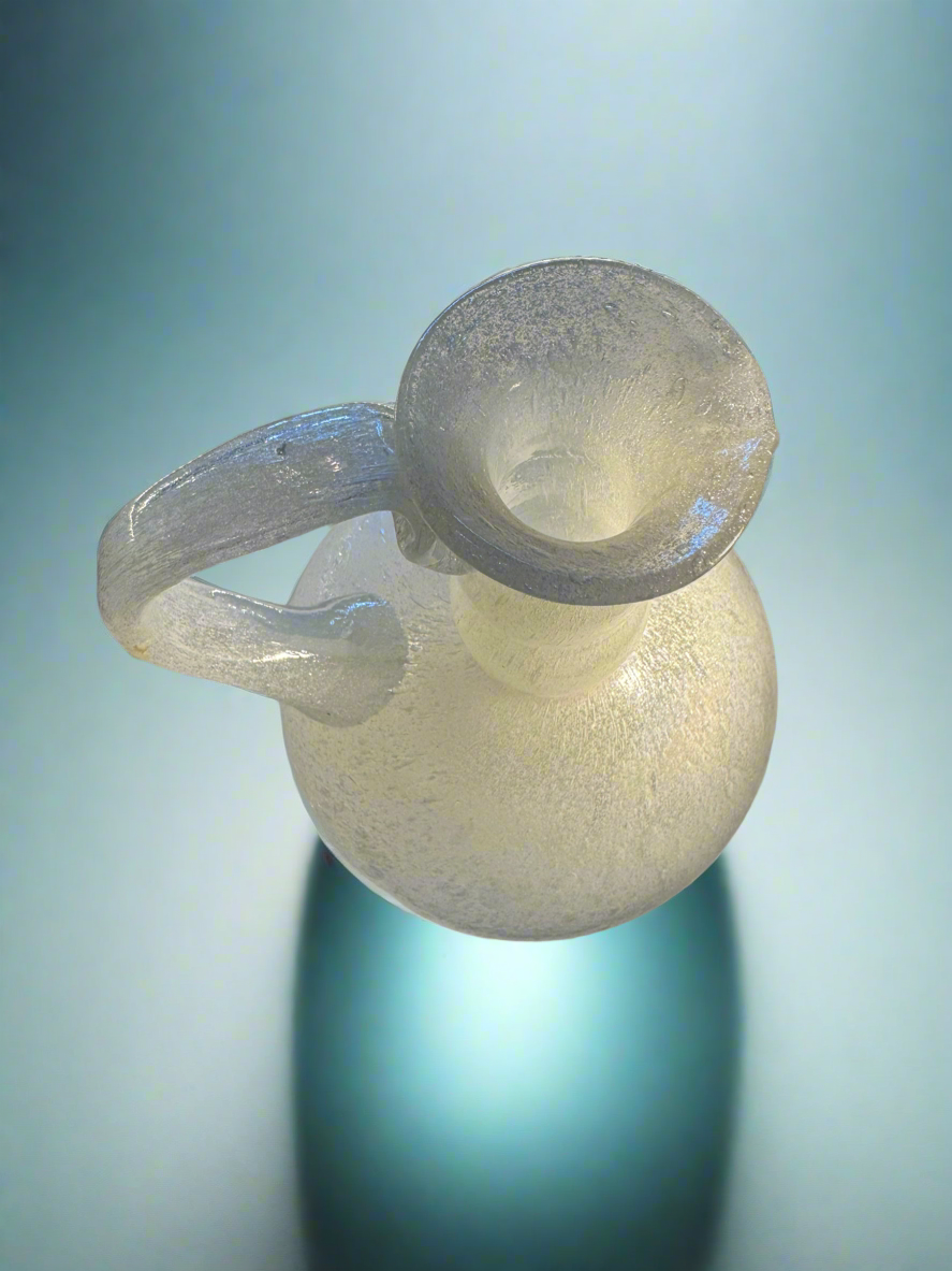Bubble Frosted Glass Pitcher