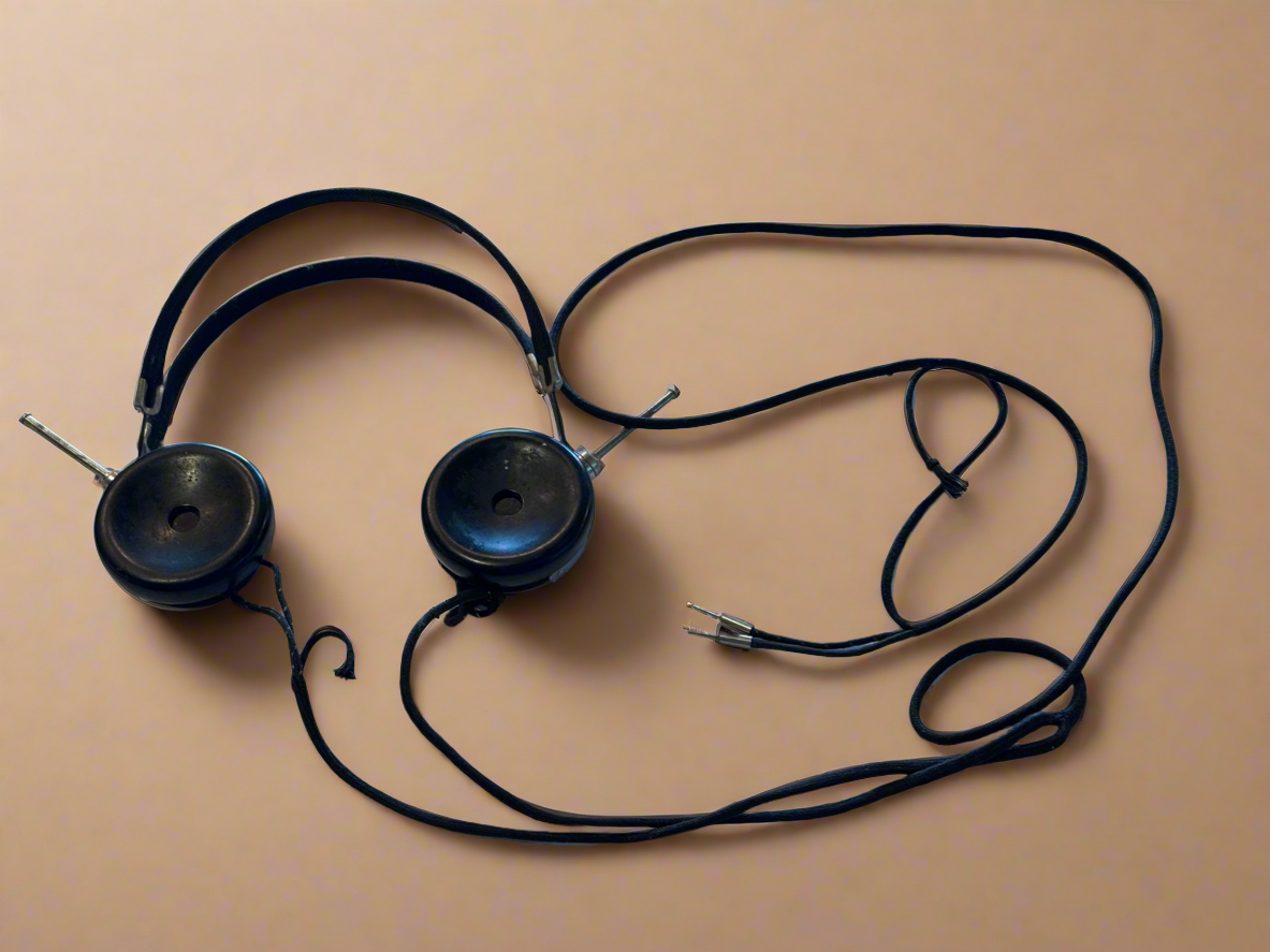 U.S. Signal Corps High Impedance Headphones