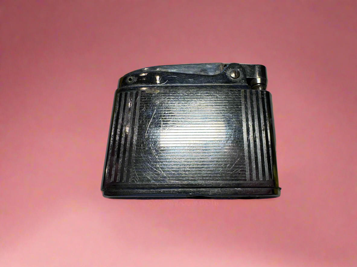 Ronson Adonis Silver Toned Lighter