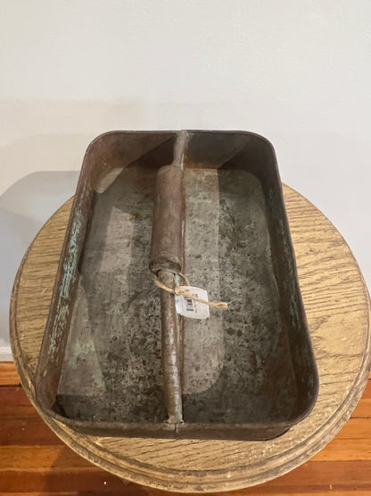 Antique Zinc Tool Tote