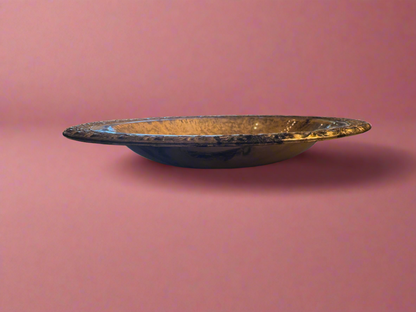 Silver Plated Embossed Serving Bowl
