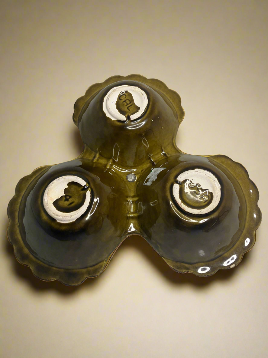 MCM California Pottery Serving Dish