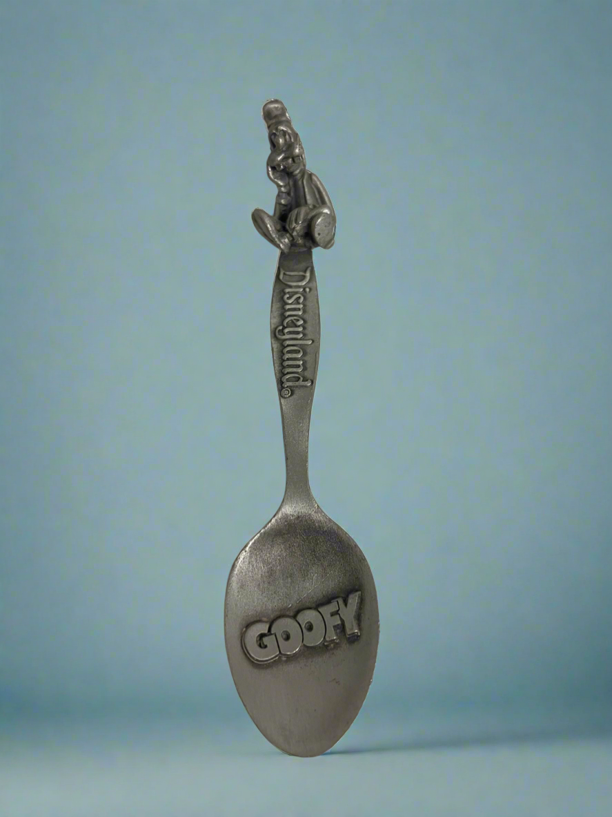 Vintage Disneyland Pewter Goofy Collectible Spoon