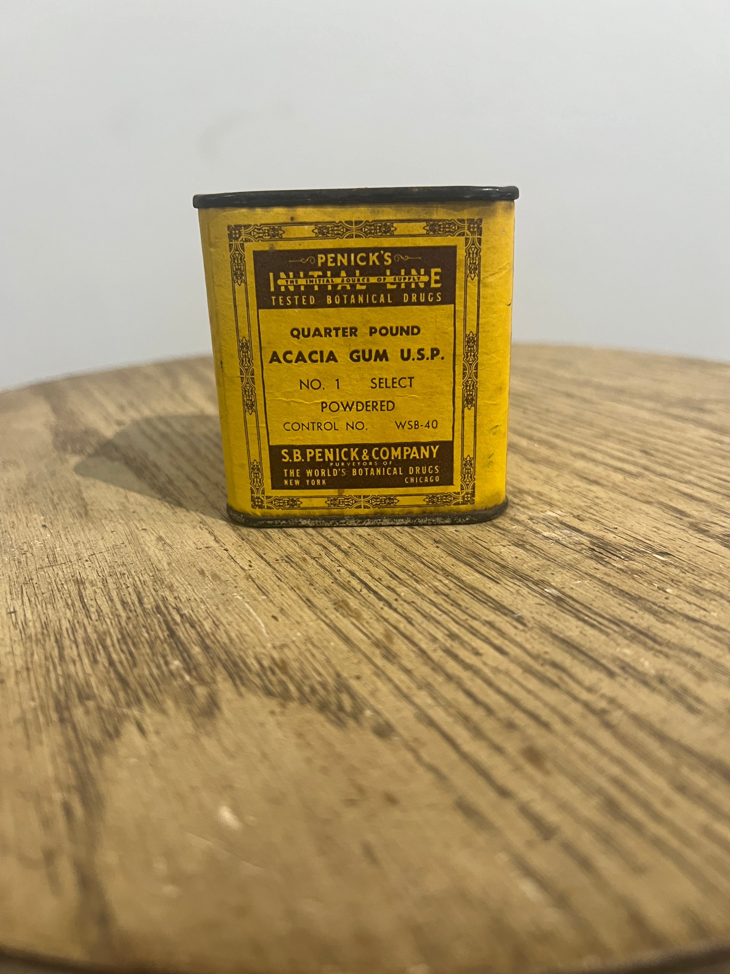 Penick's Botanical Drug Tin