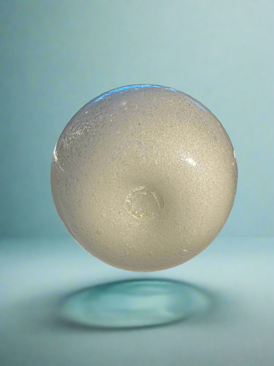Bubble Frosted Glass Pitcher
