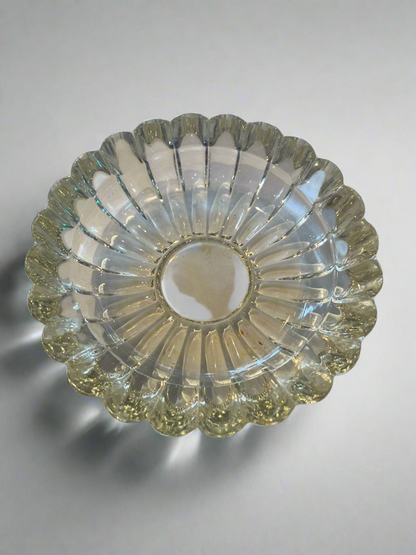 Vintage Pressed Glass Ashtray