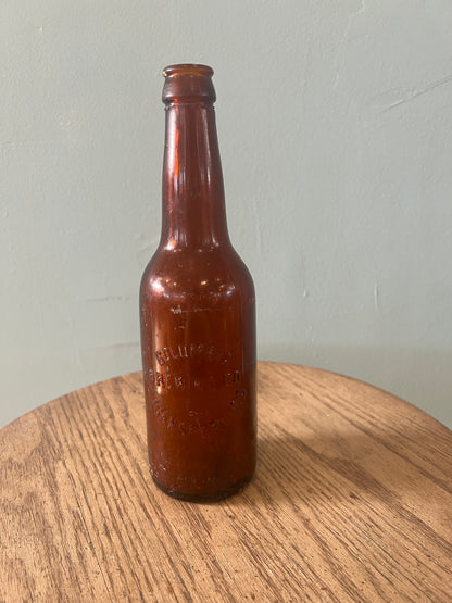 Amber Beer Bottle