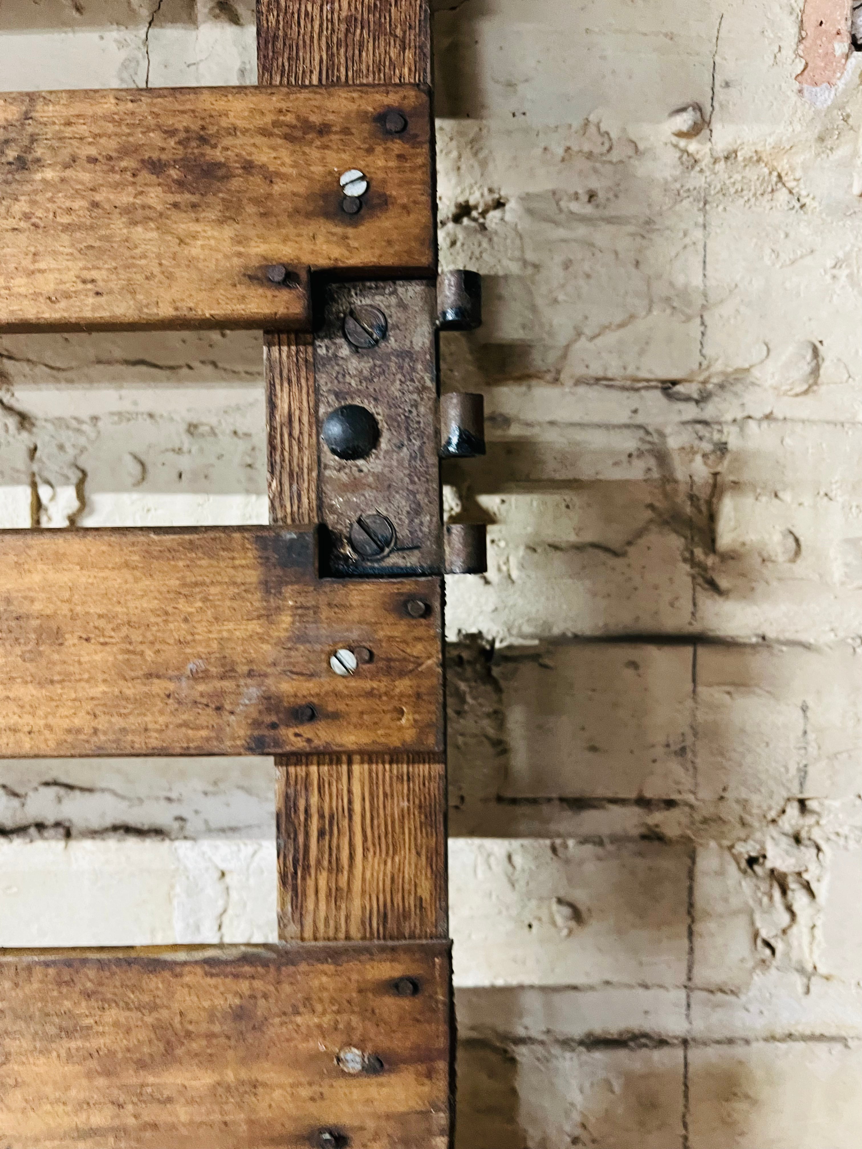 Rustic Wood Slated Door