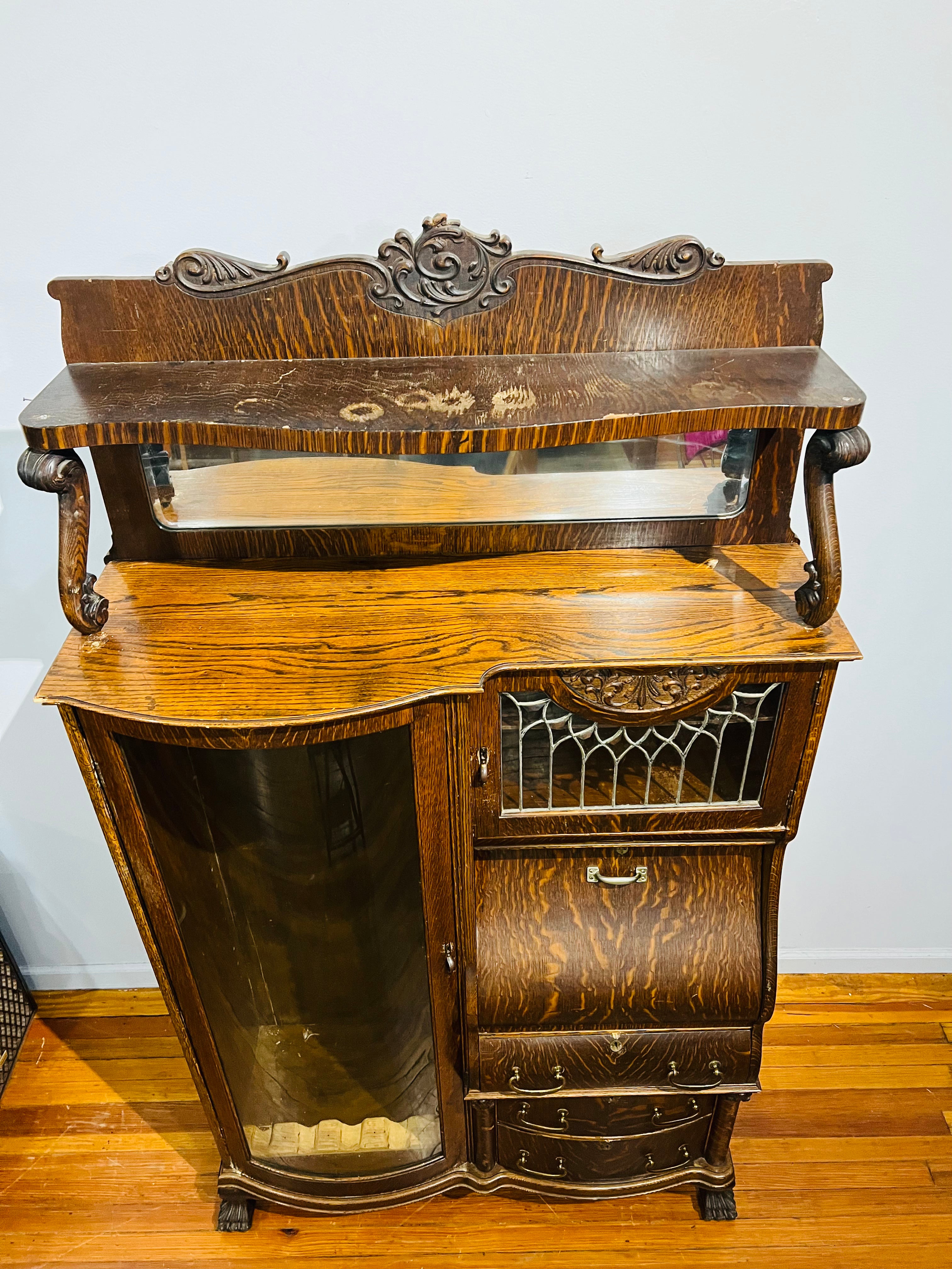 Vintage gun cabinet