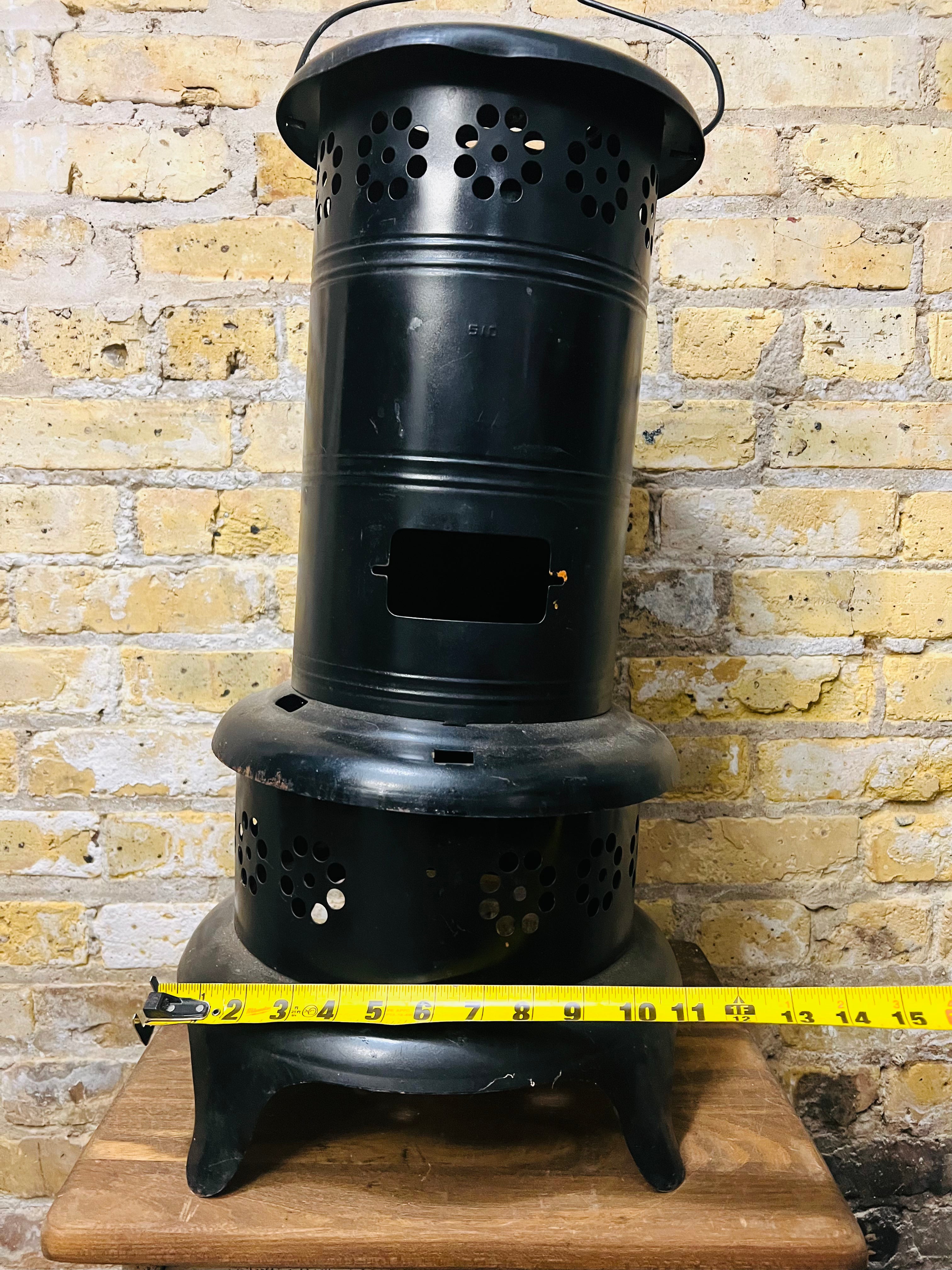 Antique kerosene heater