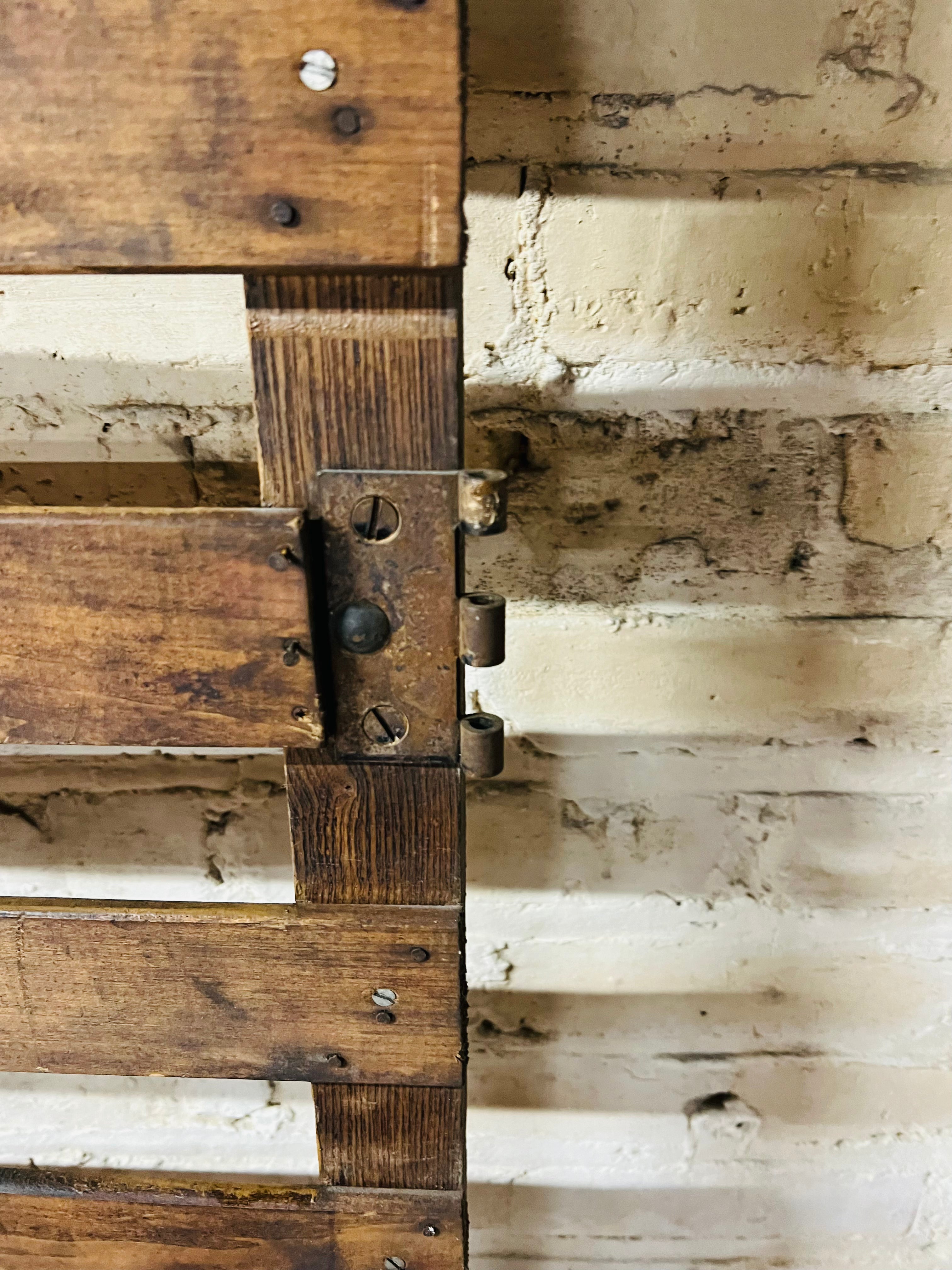 Rustic Wood Slated Door