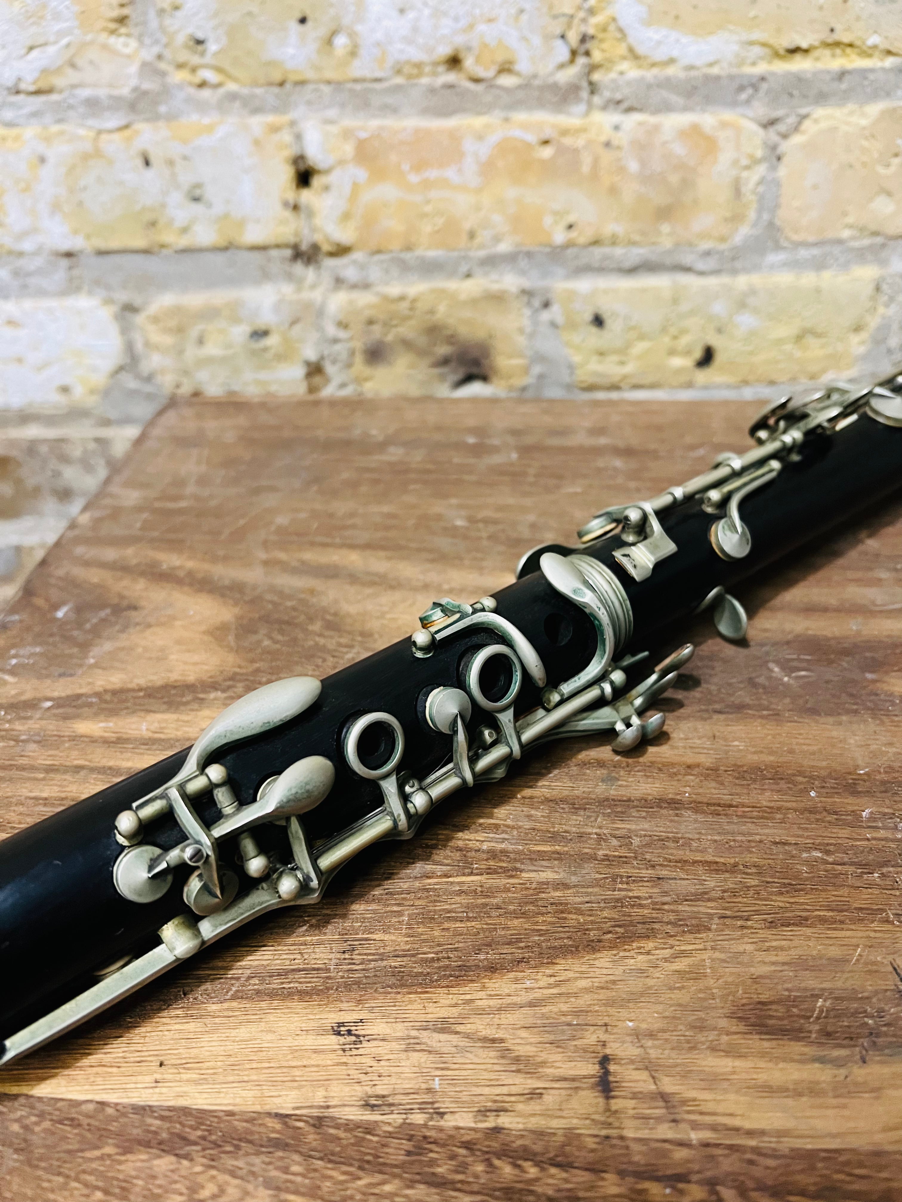 Evette & Schaeffer Buffet Crampton French Clarinet Without Case, 1040’s Paris France