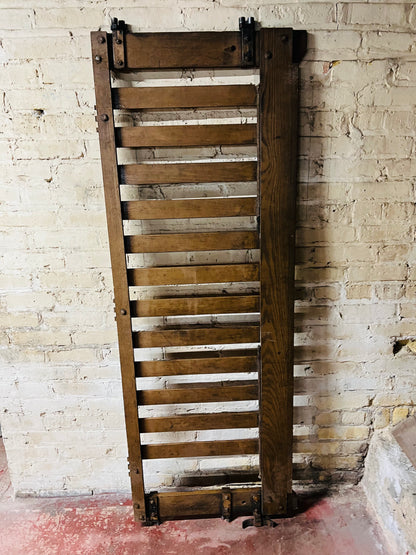 Rustic Wood Slated Door