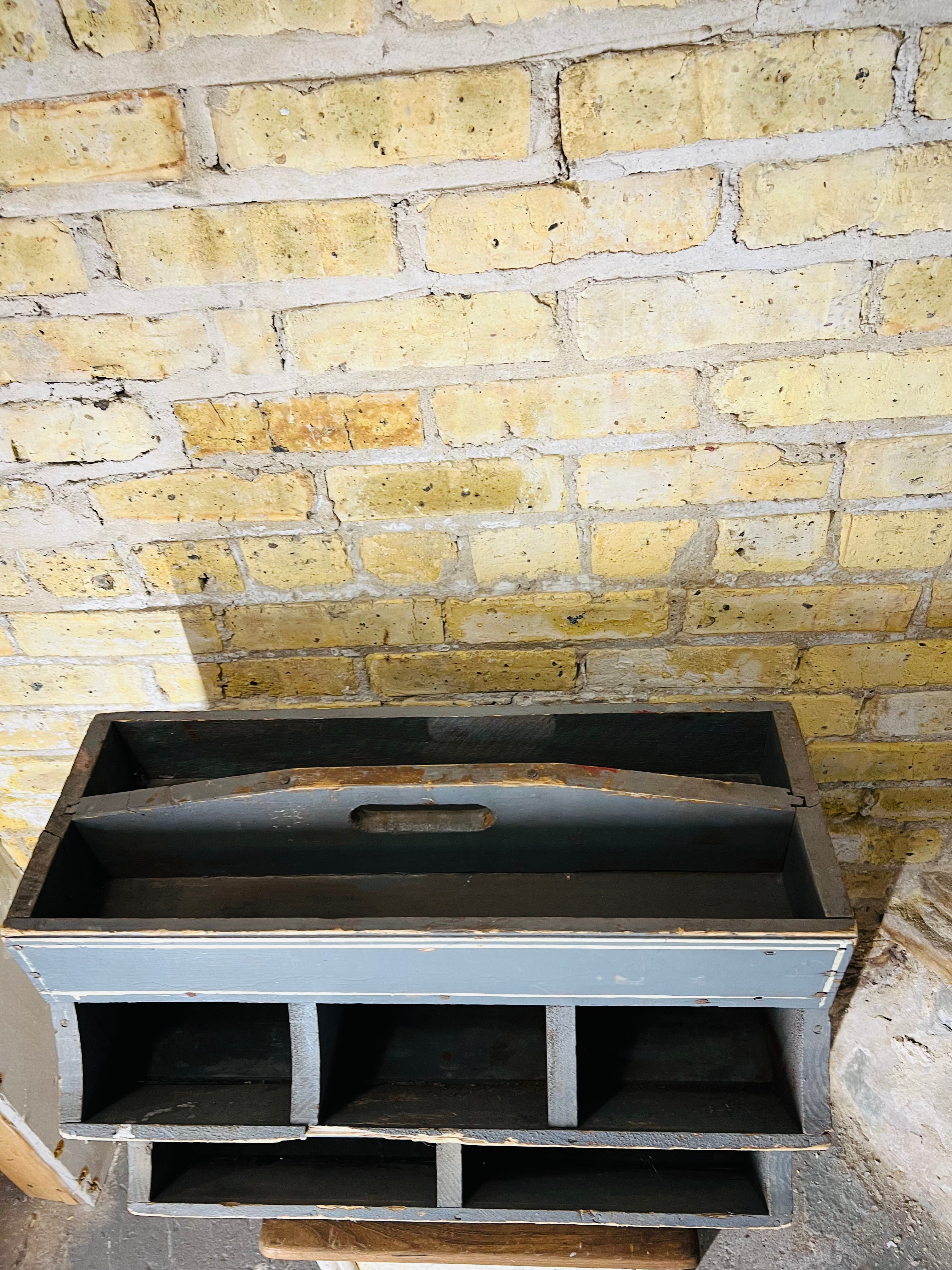 Grey Tool Caddy