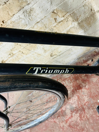 Vintage triumph, bicycle