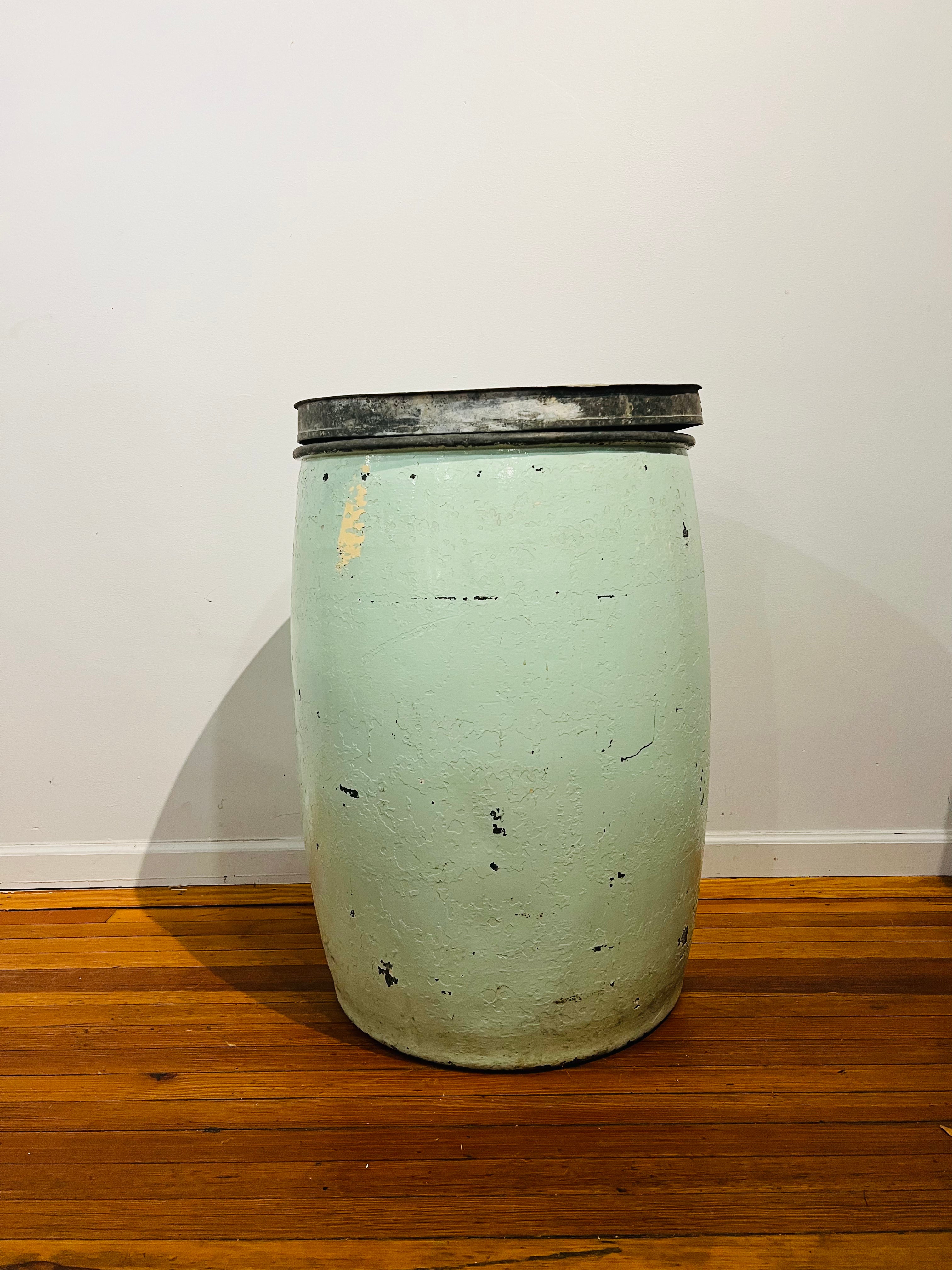 Vintage Flour/Sugar Barrel