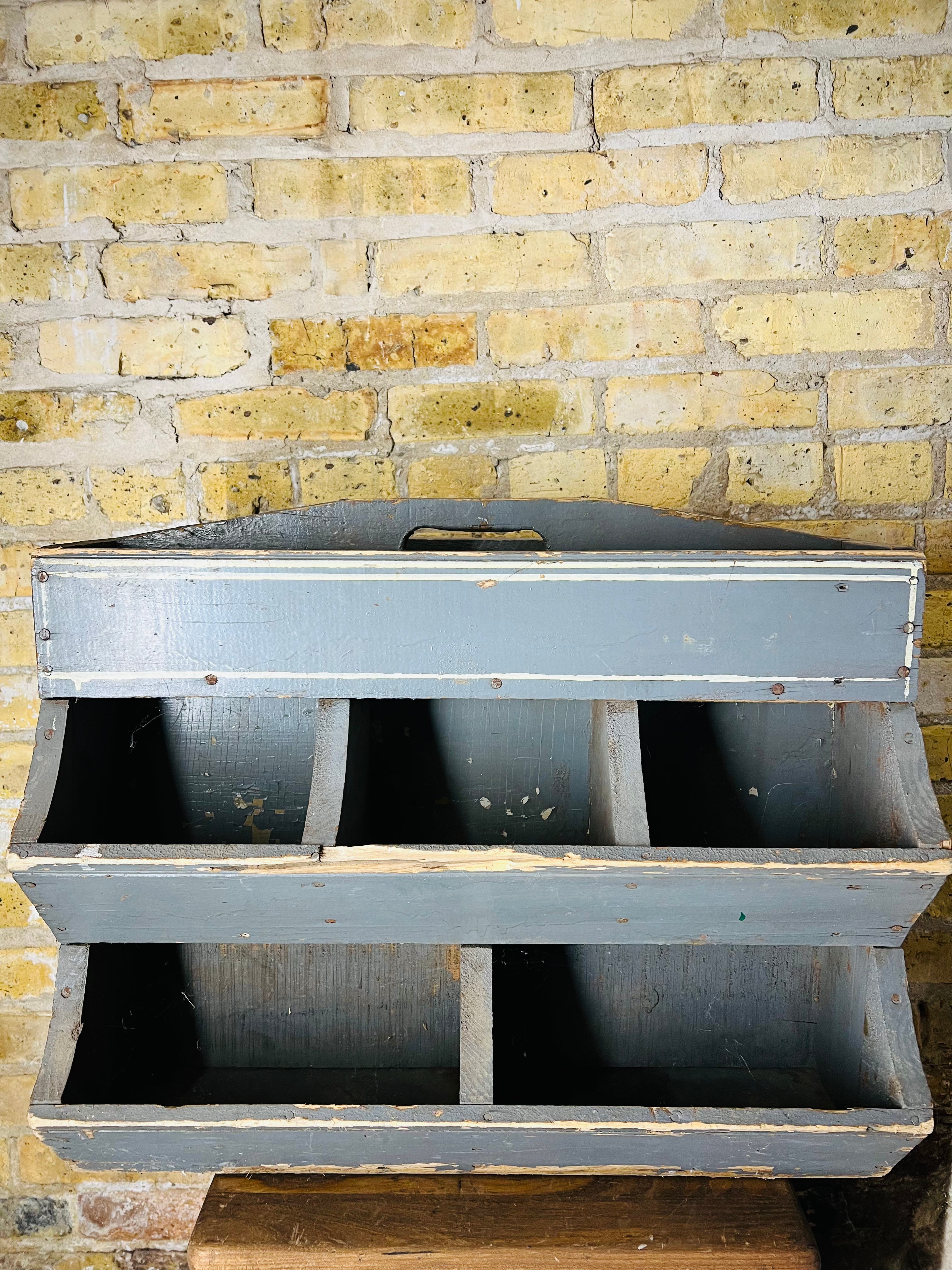 Grey Tool Caddy